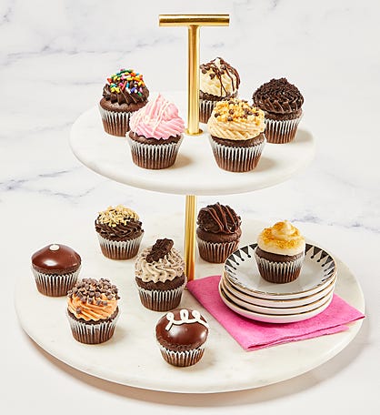 Little Whisk Chocolate Lover's Mini Cupcakes
